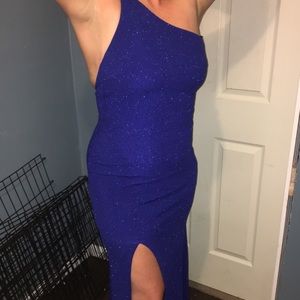 Blue prom dress!